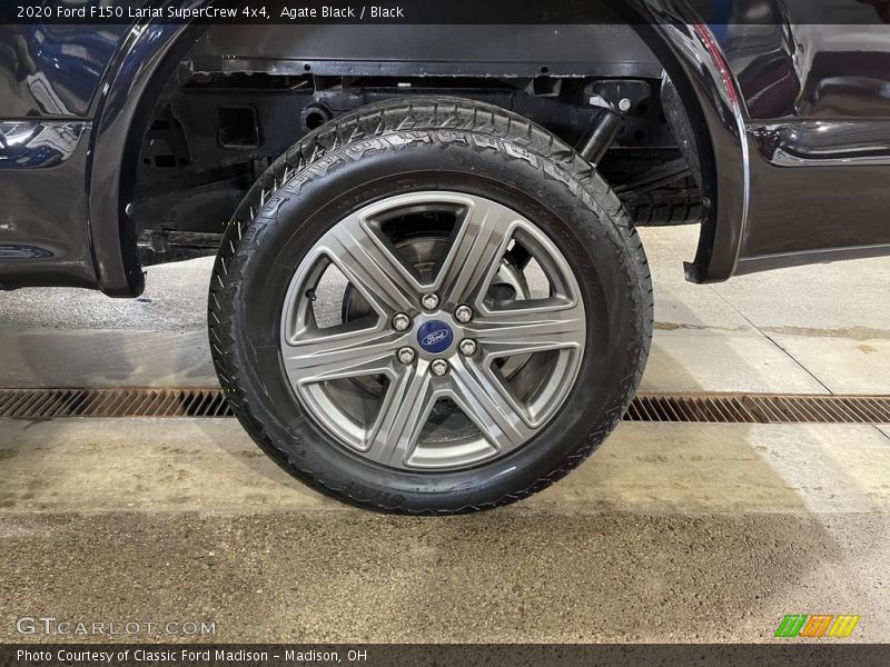 Agate Black / Black 2020 Ford F150 Lariat SuperCrew 4x4