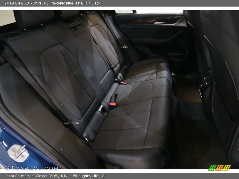 Phytonic Blue Metallic / Black 2019 BMW X3 xDrive30i