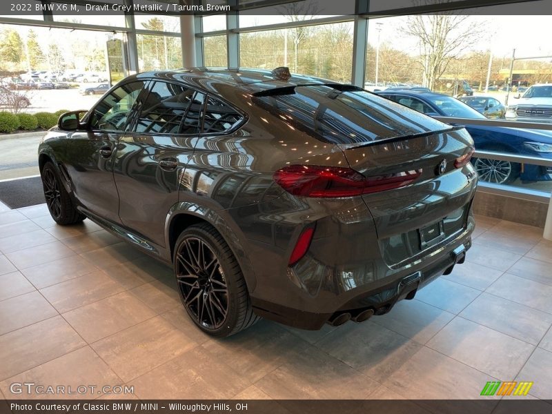 Dravit Grey Metallic / Taruma Brown 2022 BMW X6 M