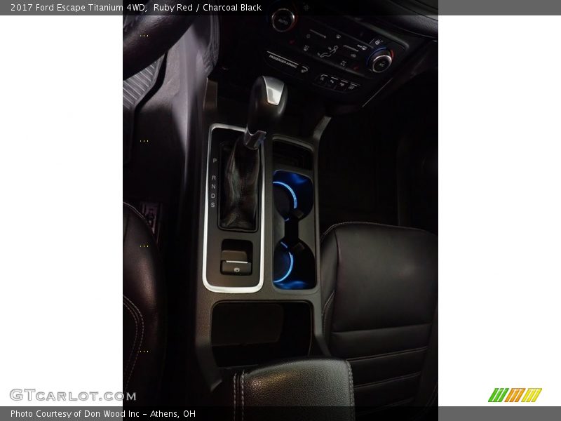 Ruby Red / Charcoal Black 2017 Ford Escape Titanium 4WD