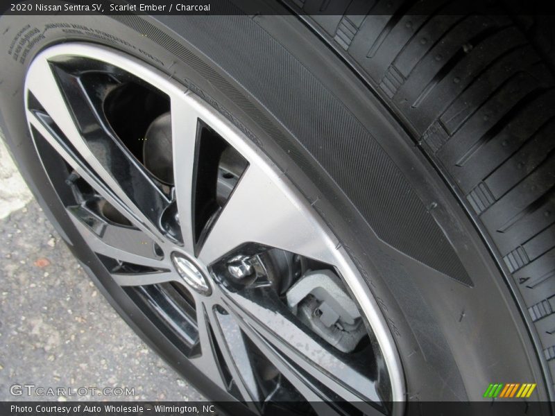 Scarlet Ember / Charcoal 2020 Nissan Sentra SV