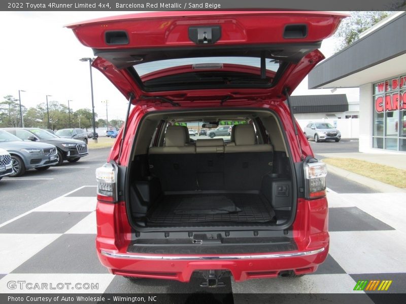 Barcelona Red Metallic / Sand Beige 2022 Toyota 4Runner Limited 4x4