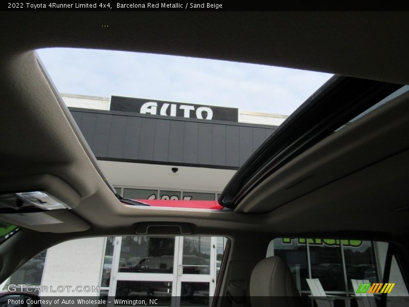 Barcelona Red Metallic / Sand Beige 2022 Toyota 4Runner Limited 4x4