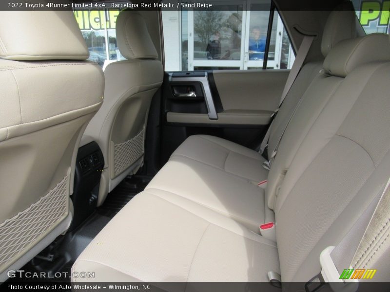 Rear Seat of 2022 4Runner Limited 4x4