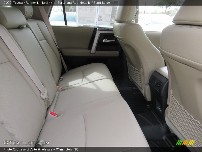 Rear Seat of 2022 4Runner Limited 4x4