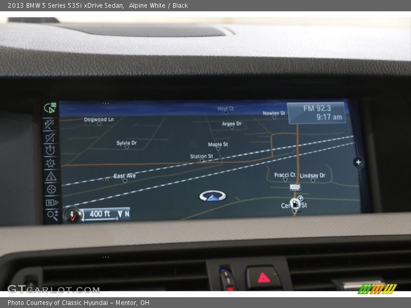Alpine White / Black 2013 BMW 5 Series 535i xDrive Sedan