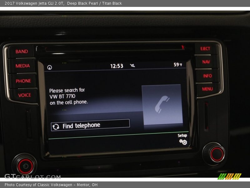 Deep Black Pearl / Titan Black 2017 Volkswagen Jetta GLI 2.0T