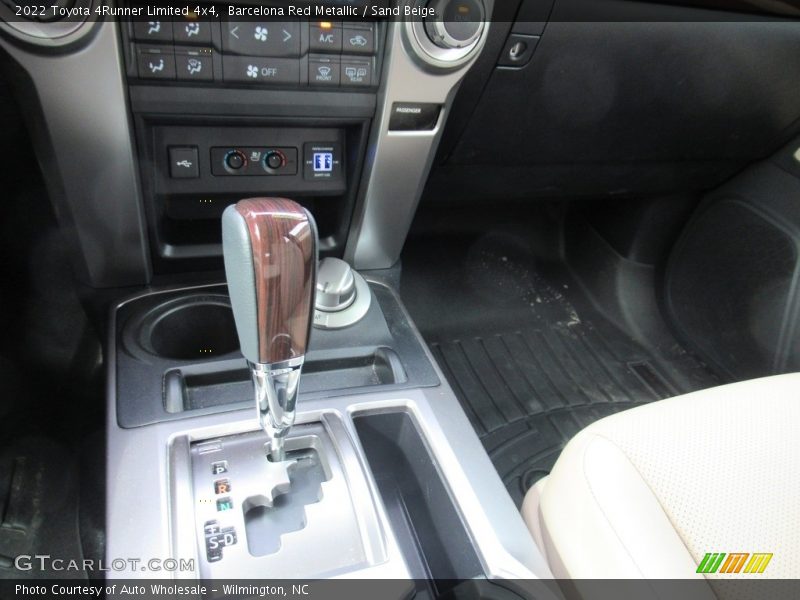  2022 4Runner Limited 4x4 5 Speed Automatic Shifter