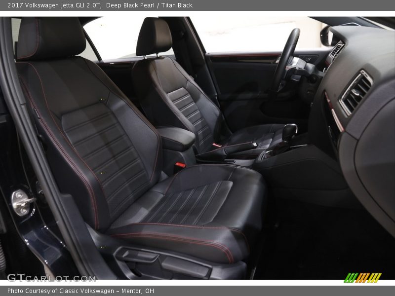 Deep Black Pearl / Titan Black 2017 Volkswagen Jetta GLI 2.0T