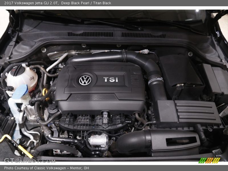 Deep Black Pearl / Titan Black 2017 Volkswagen Jetta GLI 2.0T