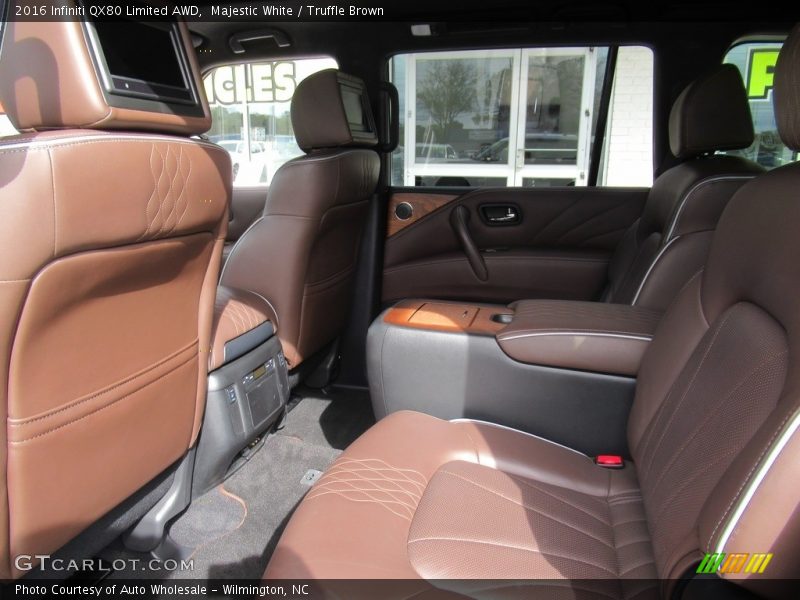 Rear Seat of 2016 QX80 Limited AWD