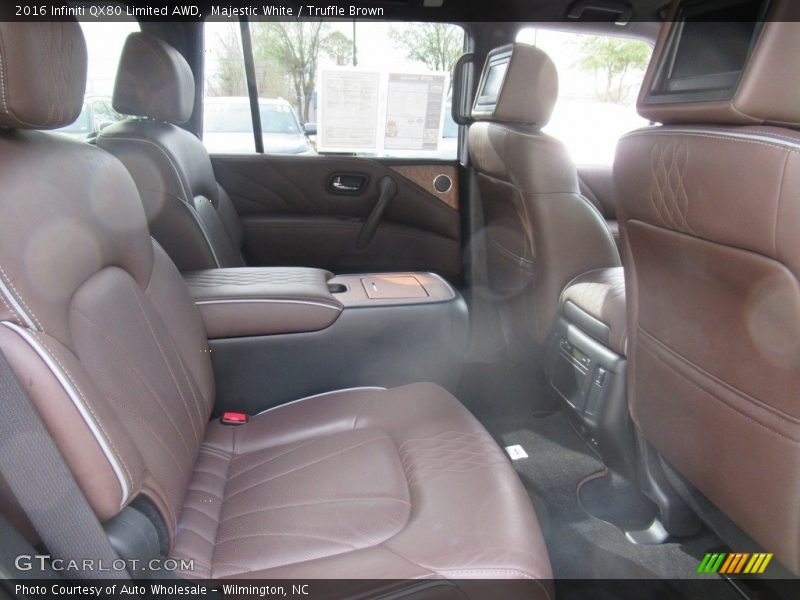 Rear Seat of 2016 QX80 Limited AWD