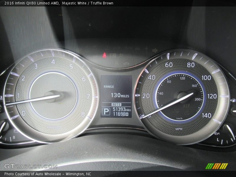  2016 QX80 Limited AWD Limited AWD Gauges