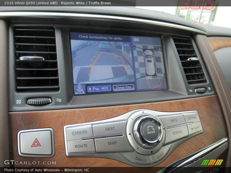 Controls of 2016 QX80 Limited AWD