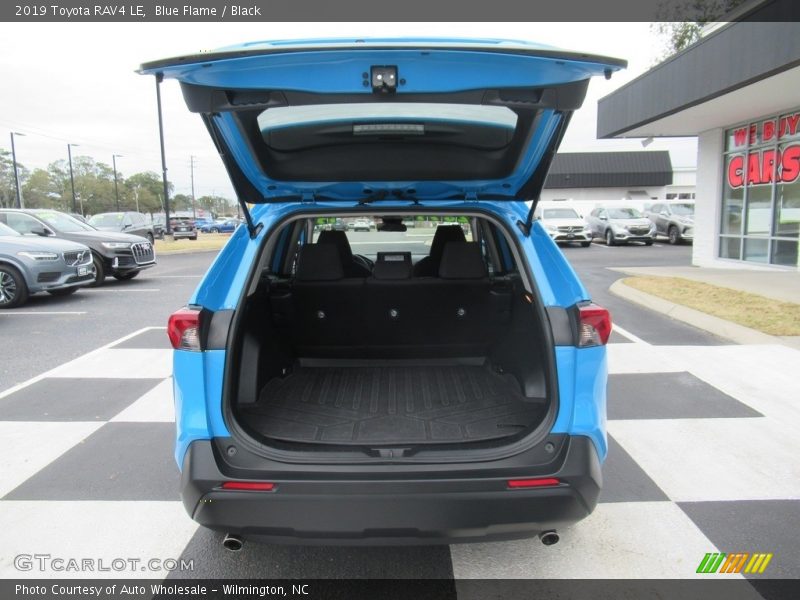 Blue Flame / Black 2019 Toyota RAV4 LE