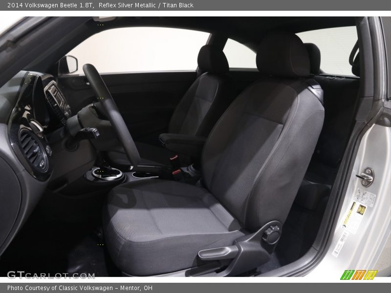 Reflex Silver Metallic / Titan Black 2014 Volkswagen Beetle 1.8T