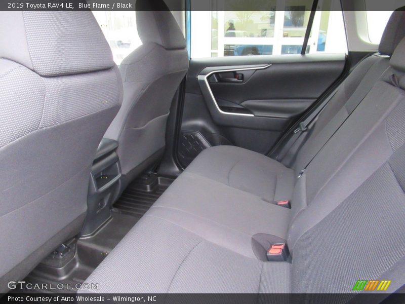Blue Flame / Black 2019 Toyota RAV4 LE
