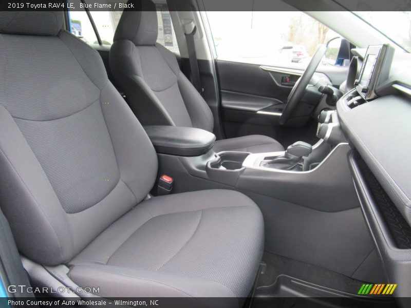 Blue Flame / Black 2019 Toyota RAV4 LE