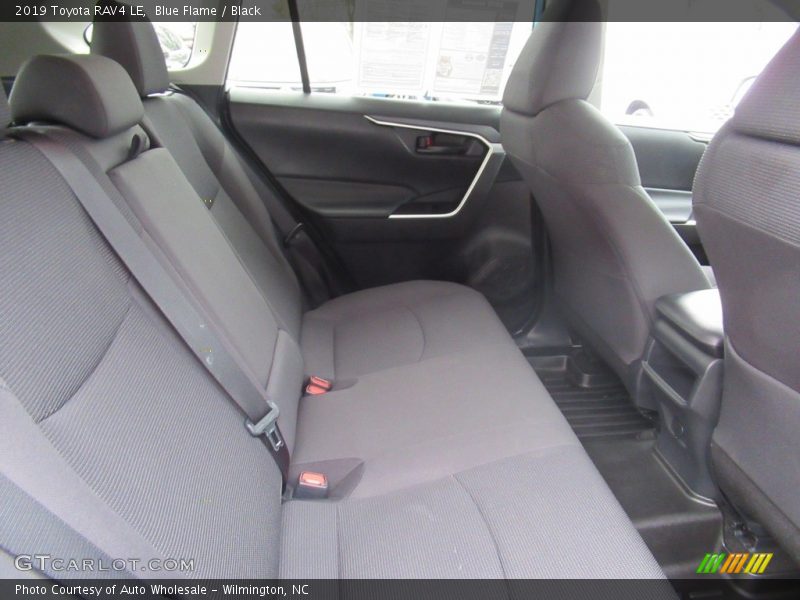 Blue Flame / Black 2019 Toyota RAV4 LE