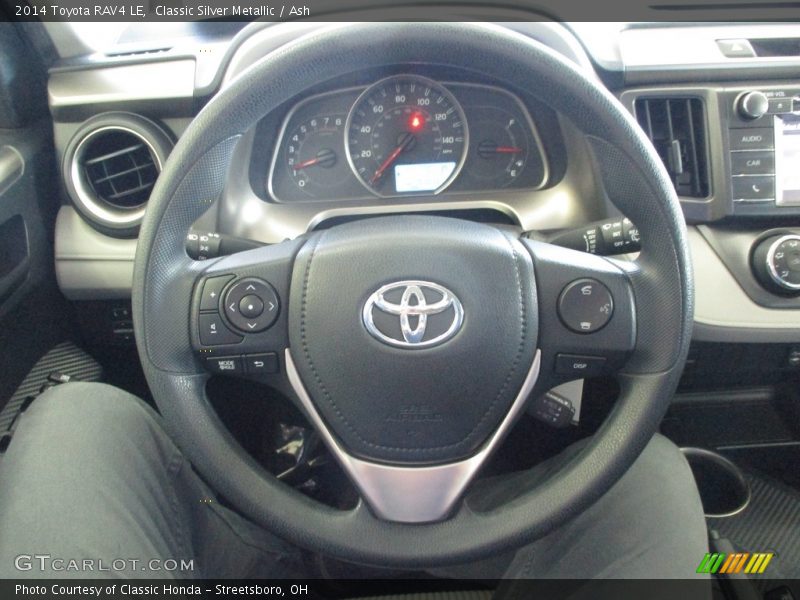 Classic Silver Metallic / Ash 2014 Toyota RAV4 LE