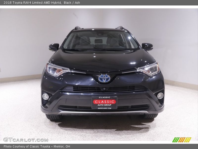 Black / Ash 2018 Toyota RAV4 Limited AWD Hybrid