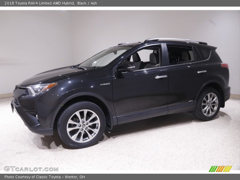 Black / Ash 2018 Toyota RAV4 Limited AWD Hybrid