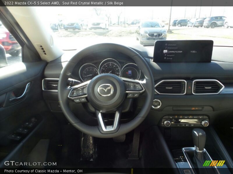 Soul Red Crystal Metallic / Silk Beige 2022 Mazda CX-5 S Select AWD