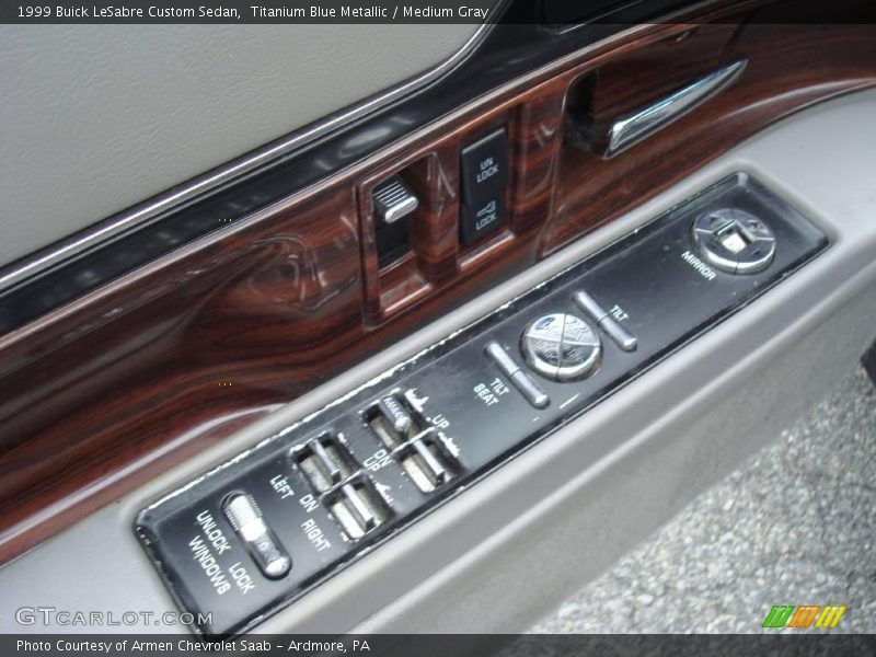 Titanium Blue Metallic / Medium Gray 1999 Buick LeSabre Custom Sedan