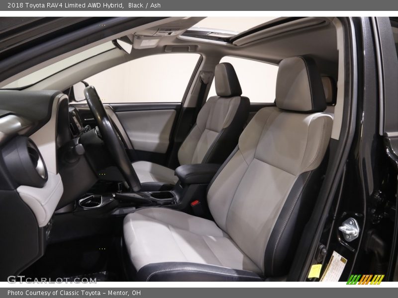 Black / Ash 2018 Toyota RAV4 Limited AWD Hybrid
