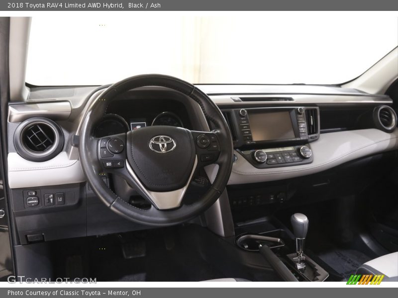 Black / Ash 2018 Toyota RAV4 Limited AWD Hybrid