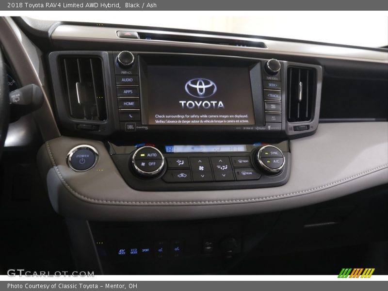 Black / Ash 2018 Toyota RAV4 Limited AWD Hybrid