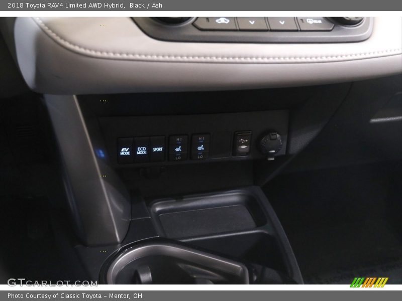 Black / Ash 2018 Toyota RAV4 Limited AWD Hybrid
