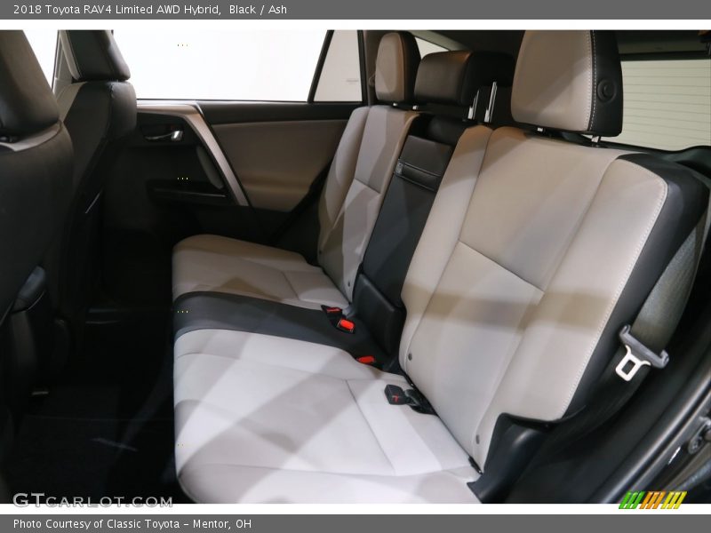 Black / Ash 2018 Toyota RAV4 Limited AWD Hybrid