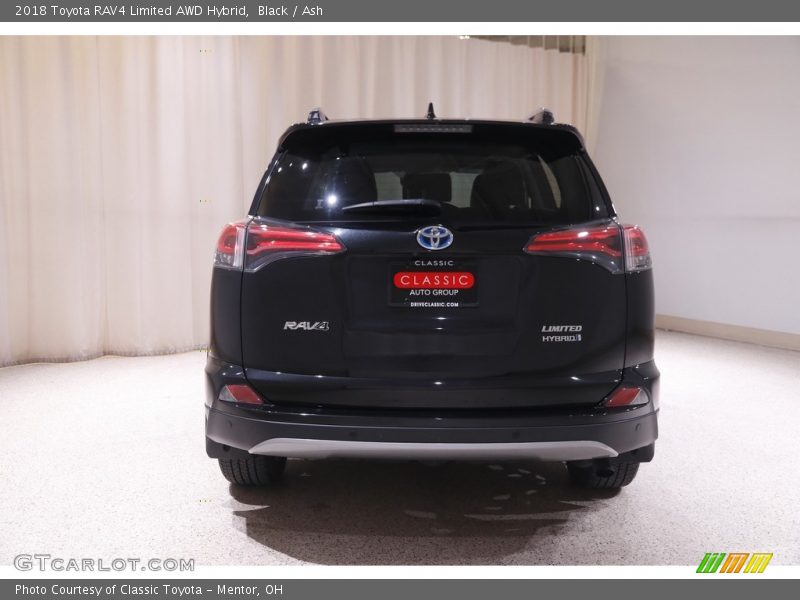 Black / Ash 2018 Toyota RAV4 Limited AWD Hybrid