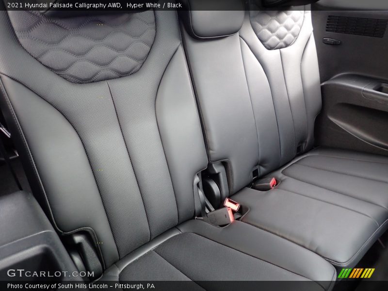 Hyper White / Black 2021 Hyundai Palisade Calligraphy AWD