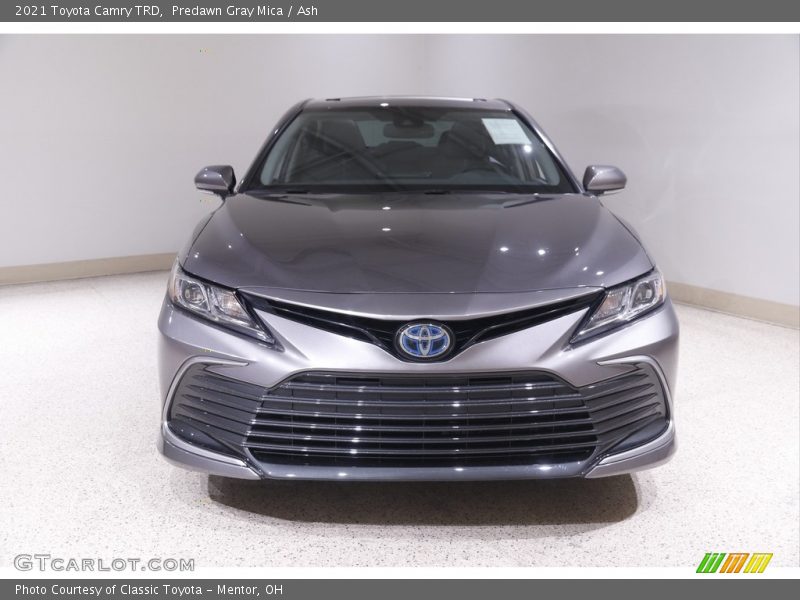 Predawn Gray Mica / Ash 2021 Toyota Camry TRD