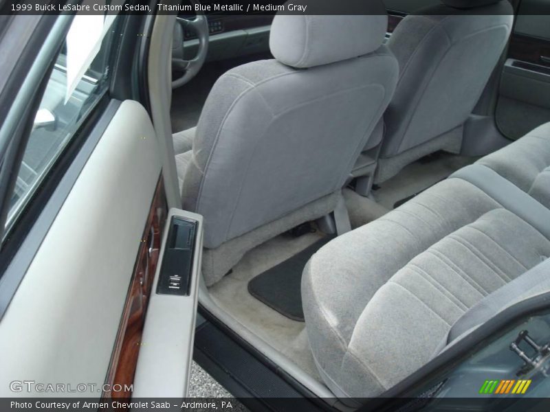 Titanium Blue Metallic / Medium Gray 1999 Buick LeSabre Custom Sedan