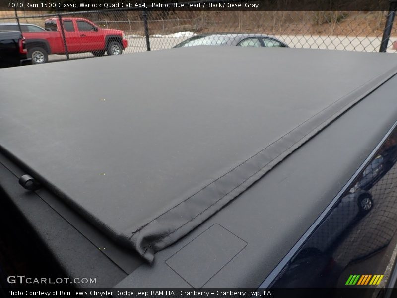 Patriot Blue Pearl / Black/Diesel Gray 2020 Ram 1500 Classic Warlock Quad Cab 4x4