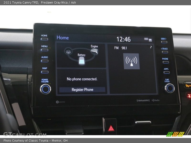 Predawn Gray Mica / Ash 2021 Toyota Camry TRD