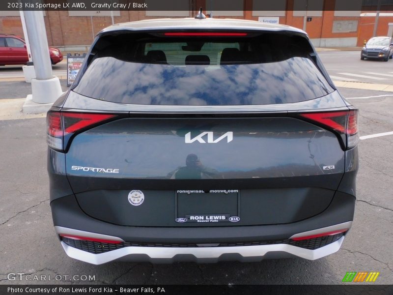 Gravity Gray / Black 2023 Kia Sportage LX AWD