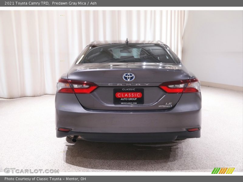 Predawn Gray Mica / Ash 2021 Toyota Camry TRD
