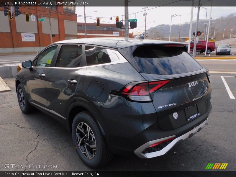 Gravity Gray / Black 2023 Kia Sportage LX AWD