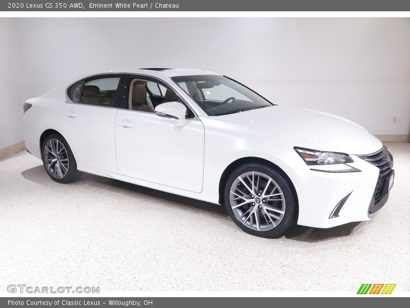 Eminent White Pearl / Chateau 2020 Lexus GS 350 AWD