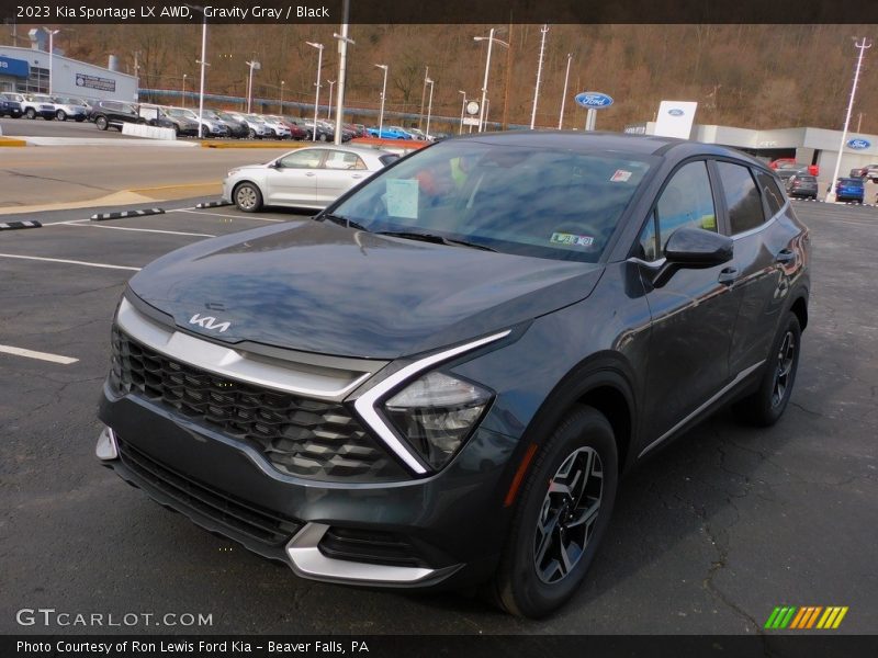 Gravity Gray / Black 2023 Kia Sportage LX AWD