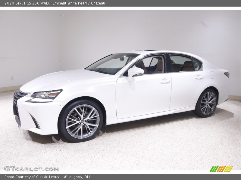 Eminent White Pearl / Chateau 2020 Lexus GS 350 AWD