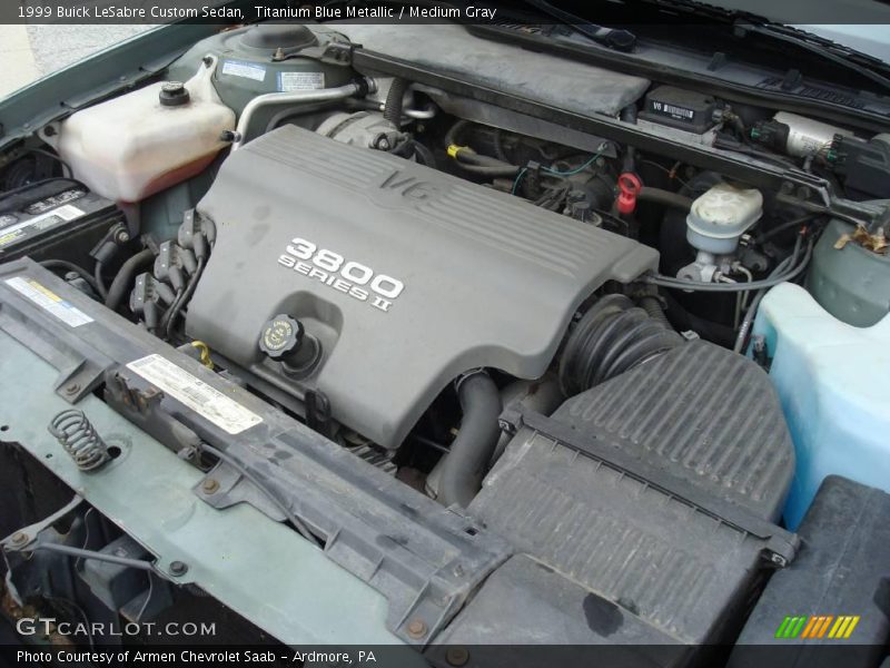 Titanium Blue Metallic / Medium Gray 1999 Buick LeSabre Custom Sedan