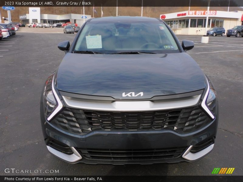 Gravity Gray / Black 2023 Kia Sportage LX AWD