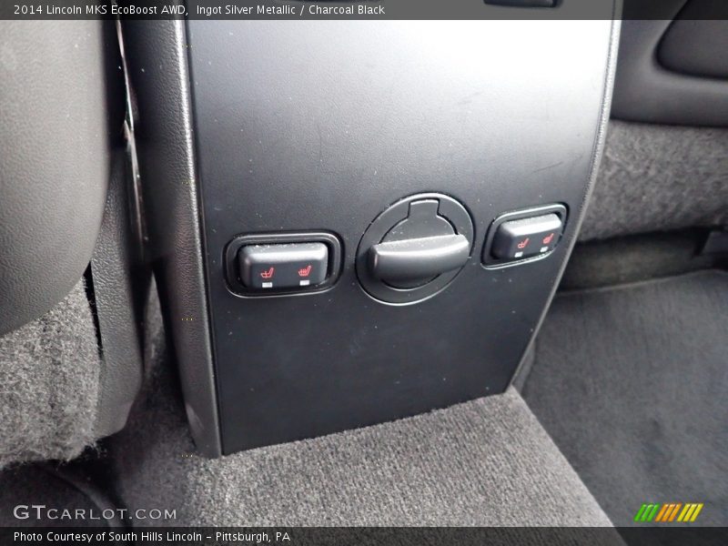 Ingot Silver Metallic / Charcoal Black 2014 Lincoln MKS EcoBoost AWD