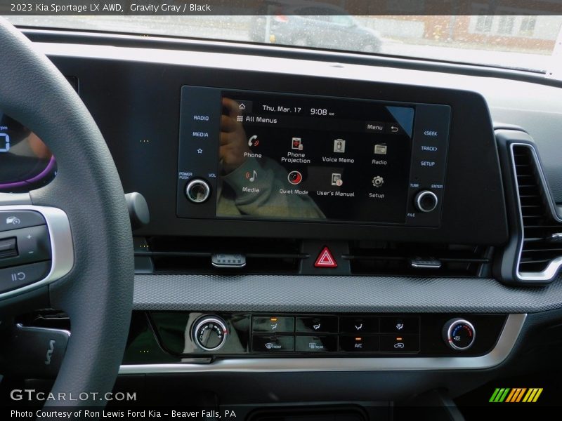 Controls of 2023 Sportage LX AWD