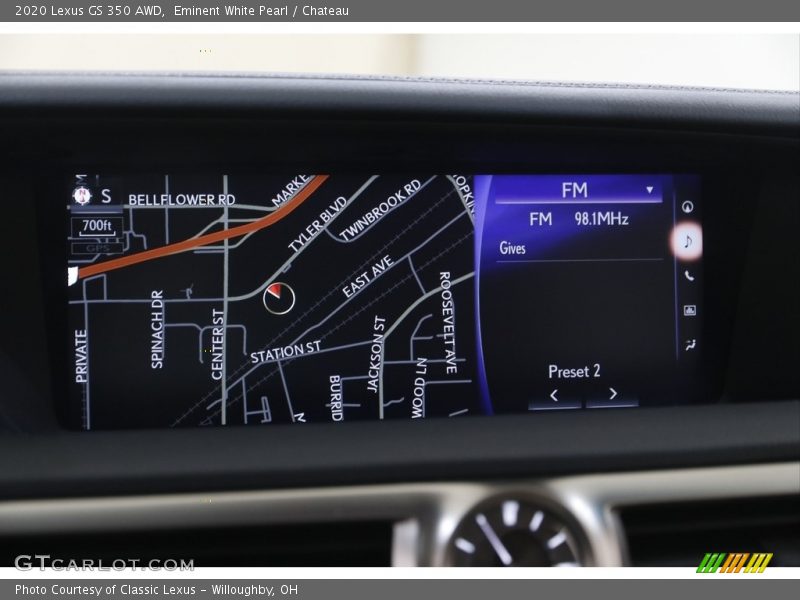Eminent White Pearl / Chateau 2020 Lexus GS 350 AWD